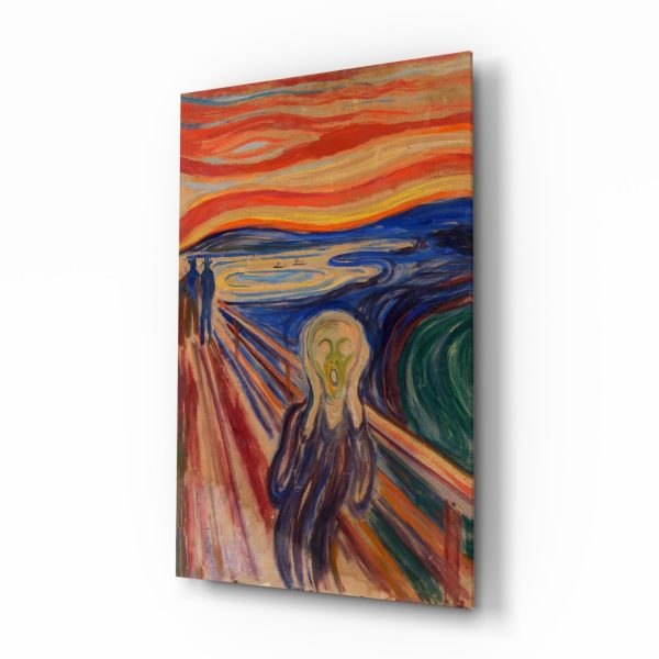 Scream Glass Wall Art | Bed Sava